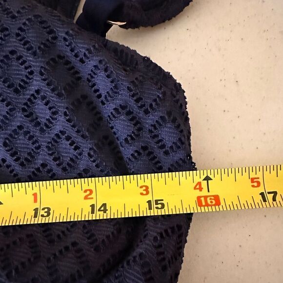 Croft & Barrow Navy swimsuit - Picture 10 of 11